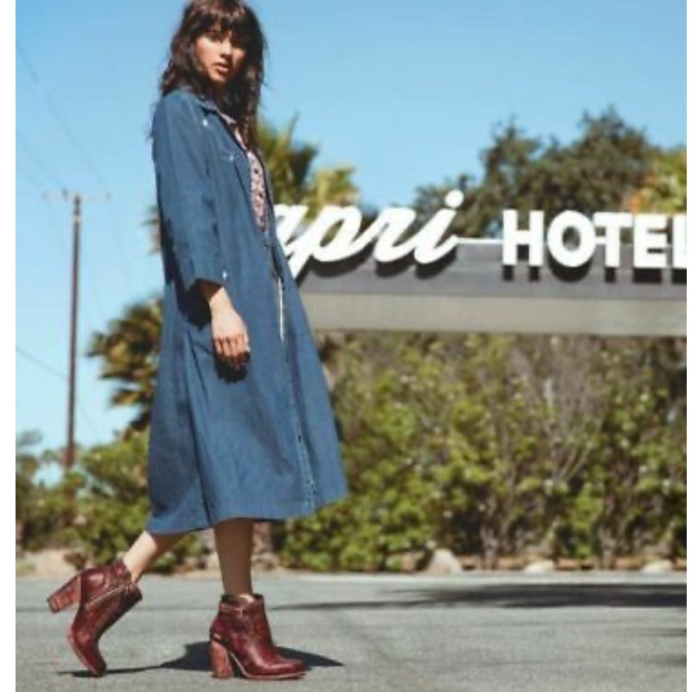 BED STU MERLOT DD TREMOLO ISLA LEATHER BOOTS